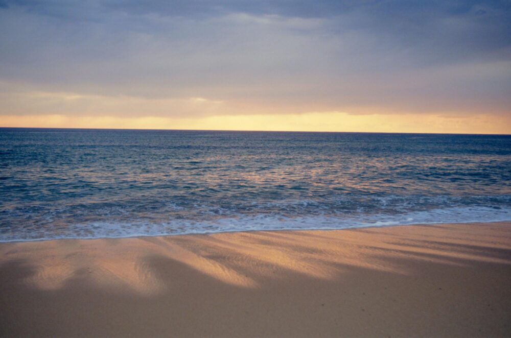 La plage de Saint-Girons, dans les Landes, France