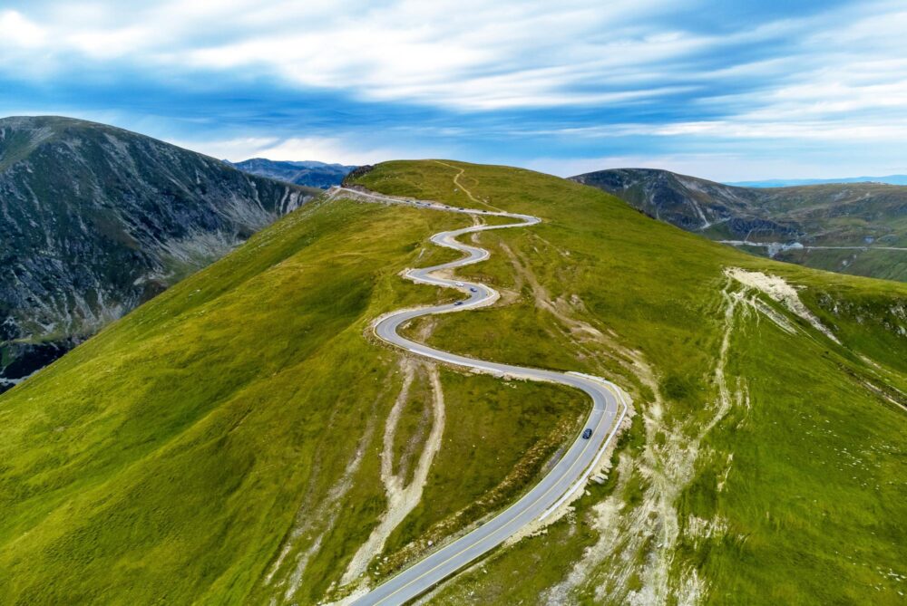 La route Transalpina en Roumanie