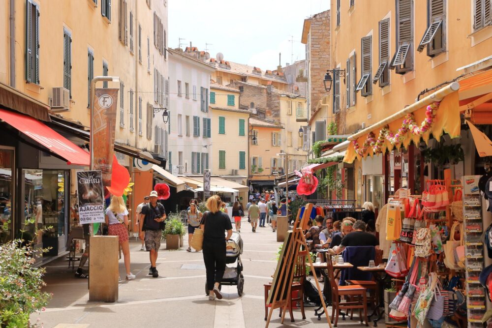 La vieille ville d’Ajaccio