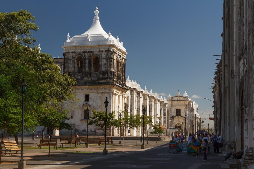 La ville de Leon au Nicaragua