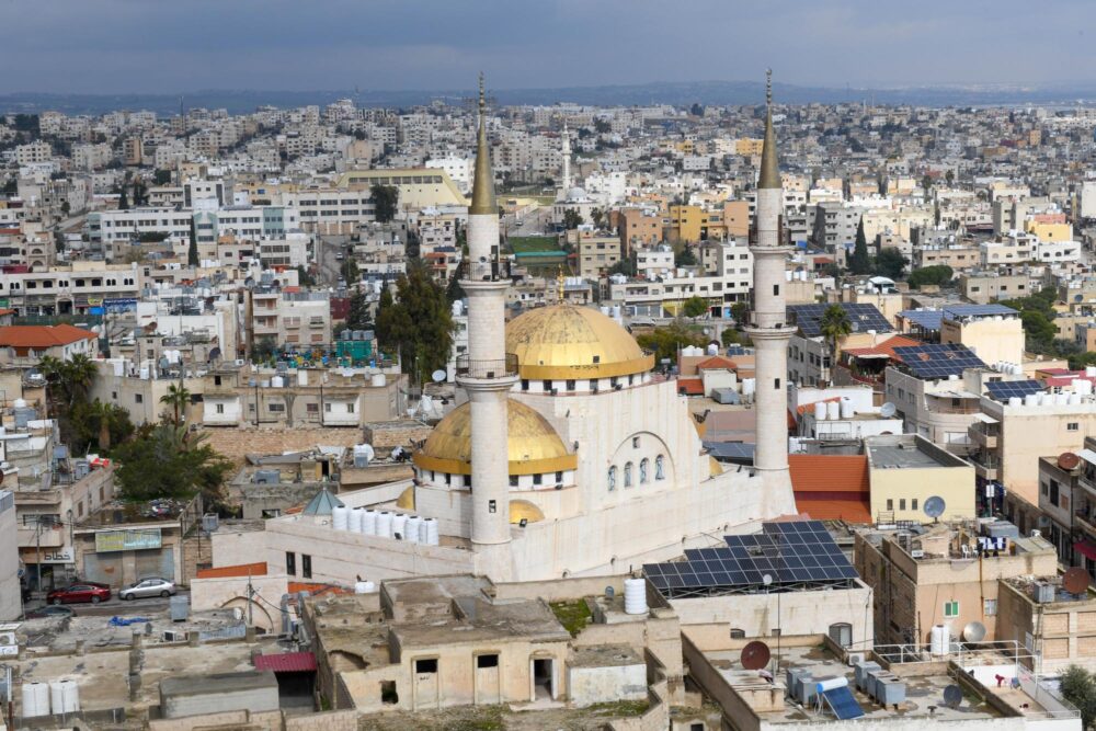 La ville de Madaba, Jordanie