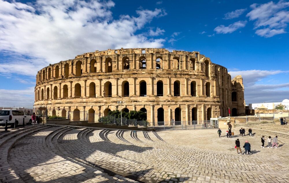 L’amphithéâtre d’El Jem, Tunisie