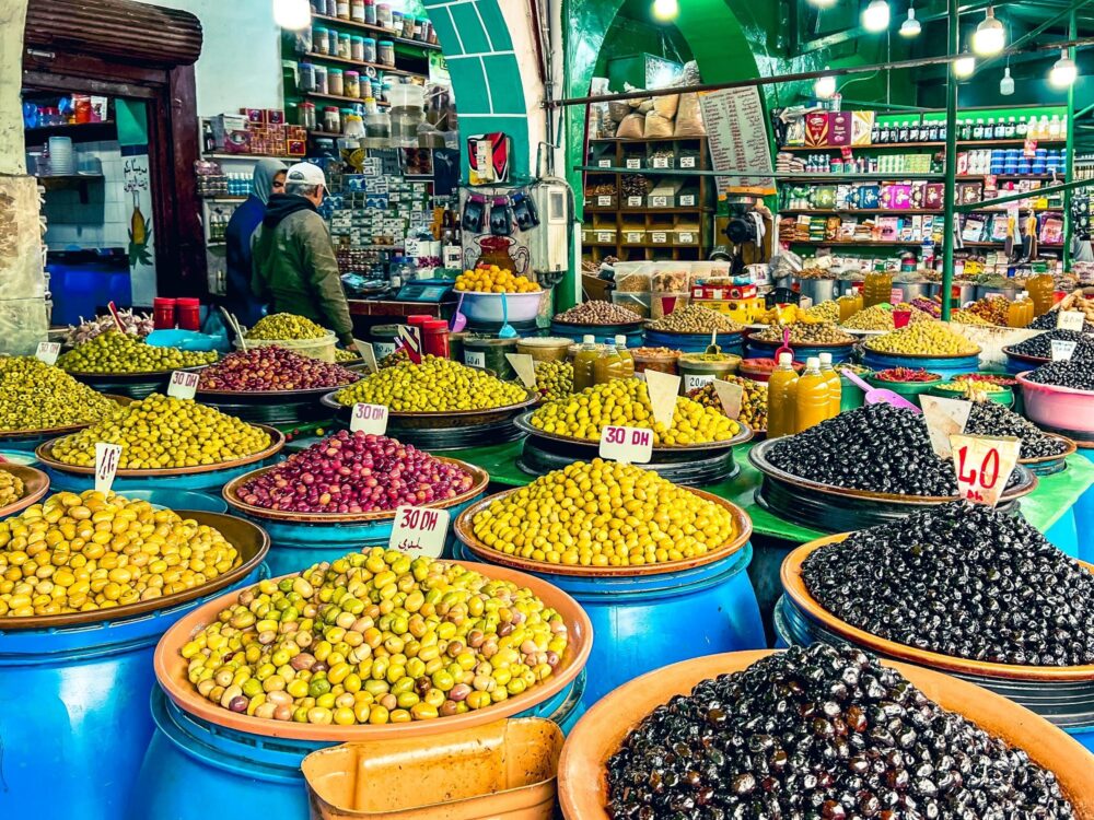 Le Marché Central de Casablanca, Maroc