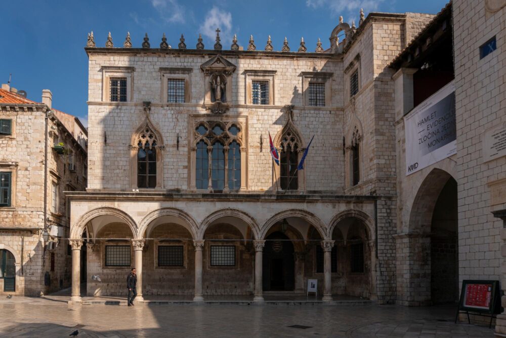Le Palais Sponza à Dubrovnik