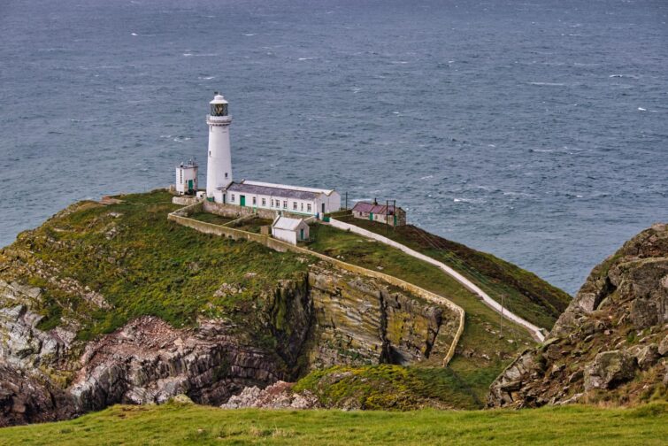 Le Phare de South Stack, Angleterre