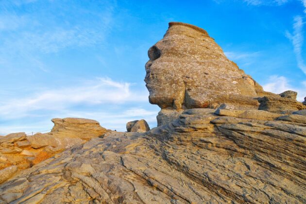 Le Sphinx des Bucegi, Roumanie