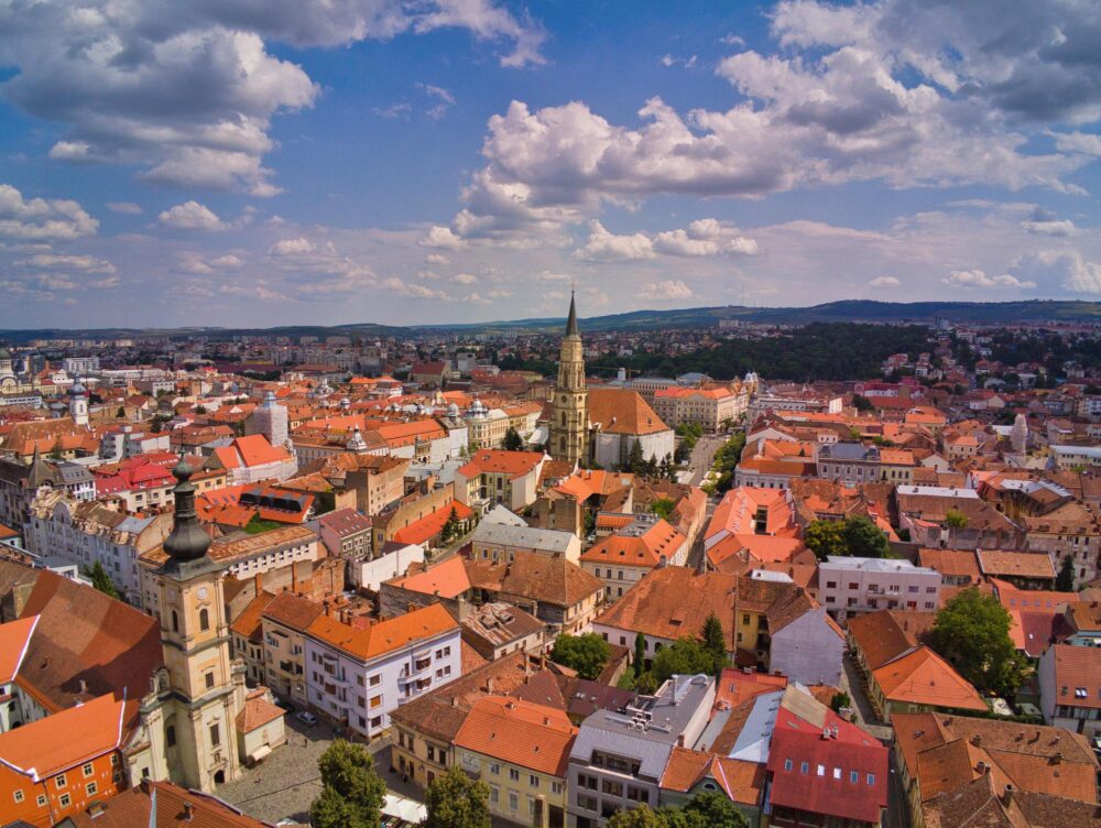 Le centre de Cluj-Napoca