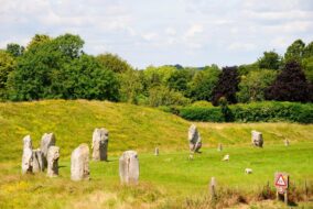 Le cercle de pierres d’Avebury, angleterre