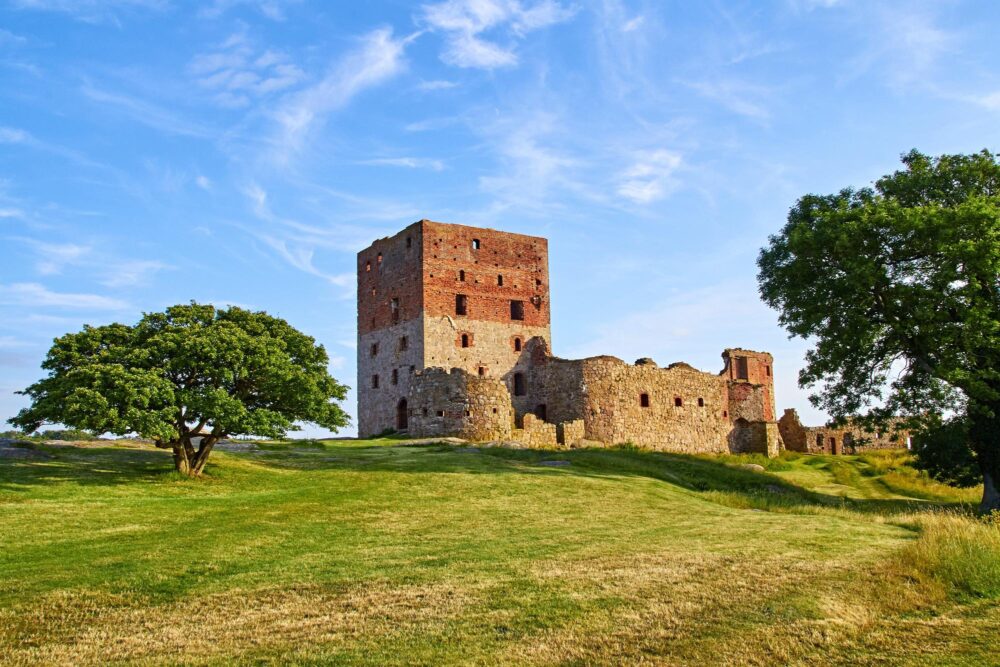Le château d’Hammershus