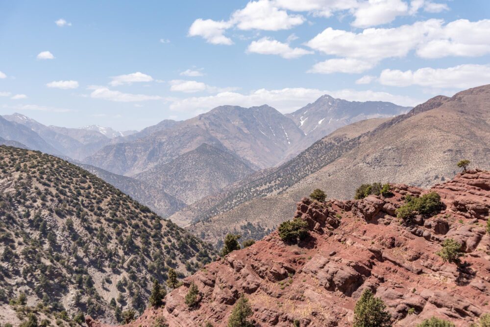 Le col de Tizi N'Test, Maroc