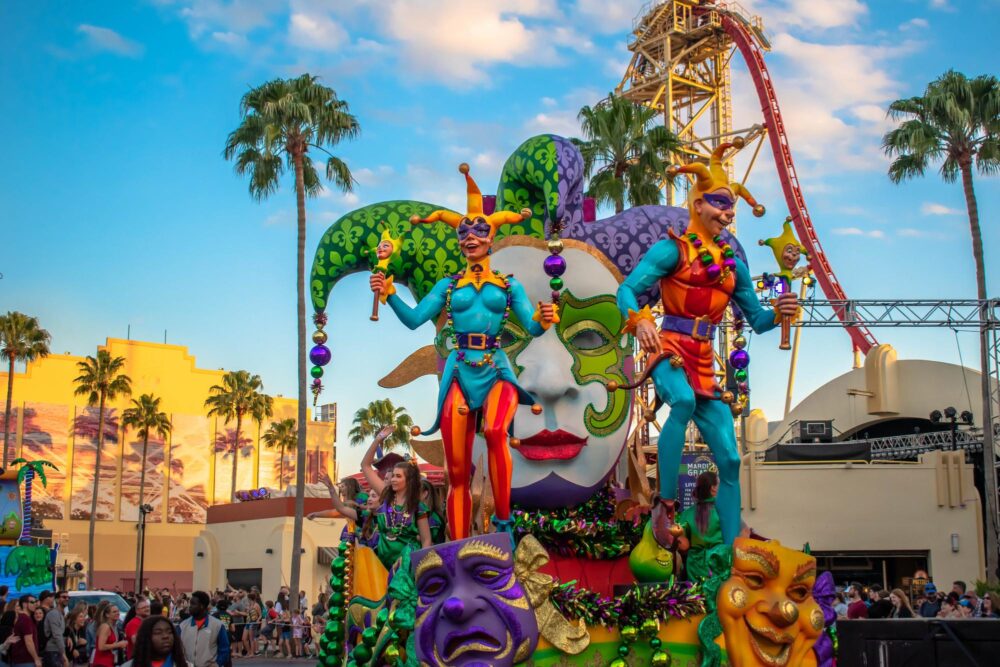 Le défilé du Mardi Gras à Universal Orlando