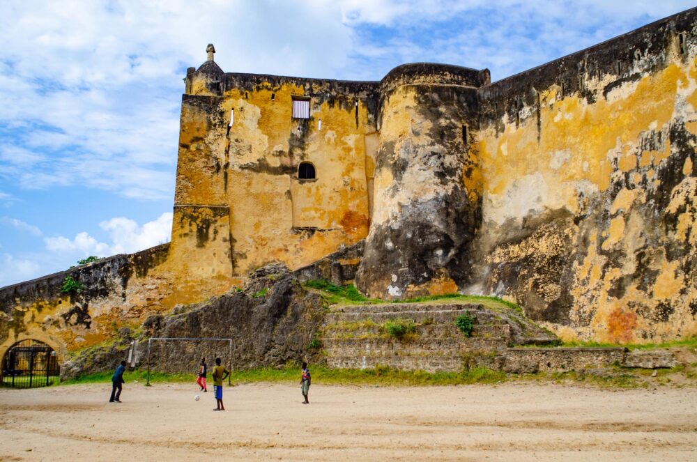 Le fort Jésus à Mombasa, Kenya