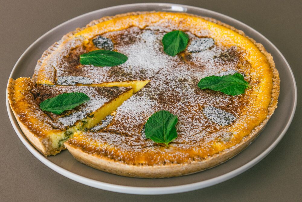 Le gâteau Flaó typique d'Ibiza