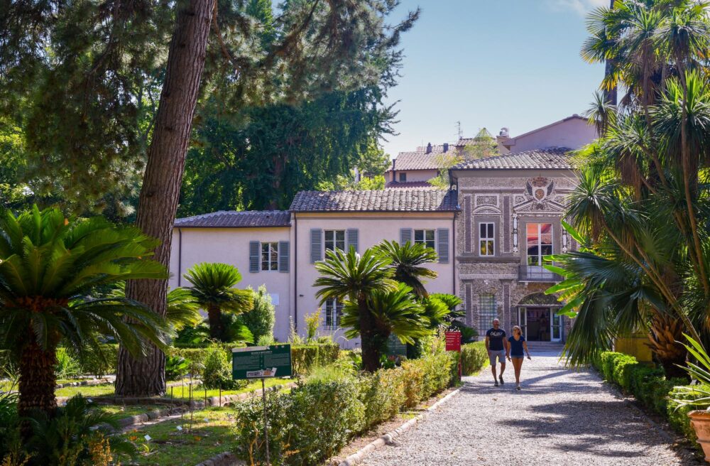 Le jardin botanique de Pise, Italie