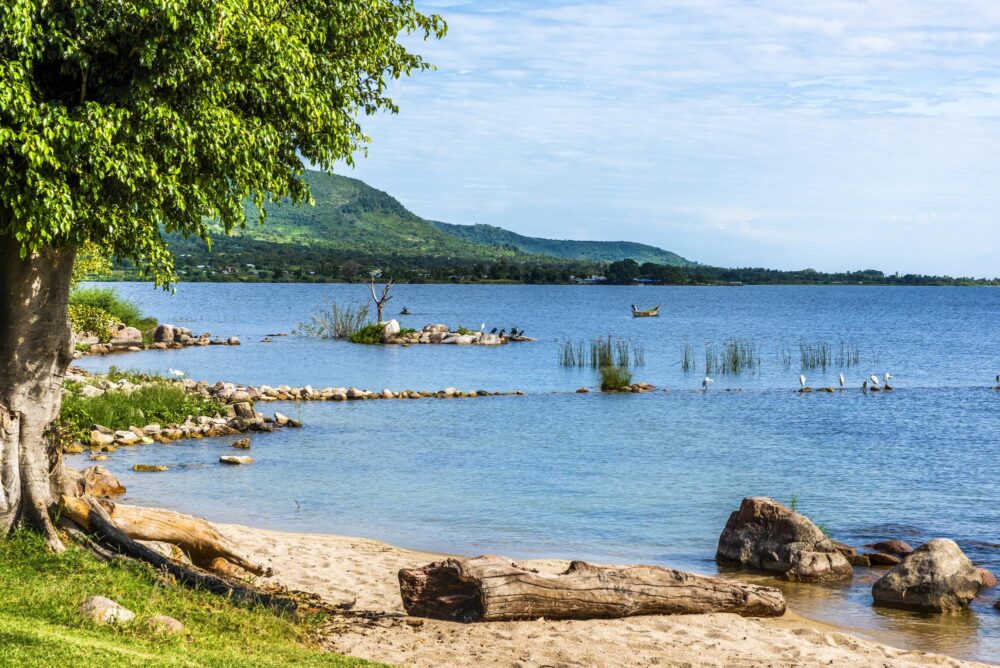 Le lac Victoria, Kenya