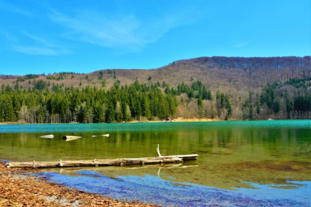 Le lac de Sfânta Ana, Roumanie