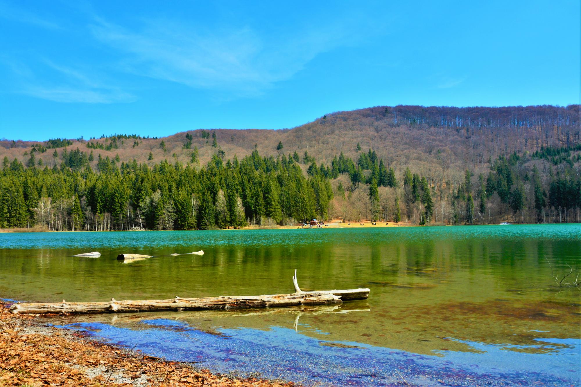 Le lac de Sfânta Ana, Roumanie