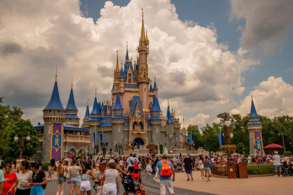 Le magnifique château du Disney Magic Kingdom à Orlando