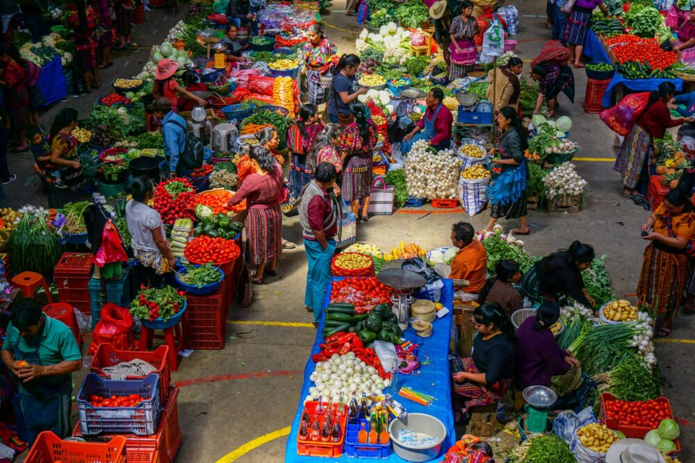 Le marché de Chichicastenango