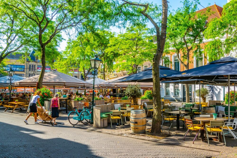 Le marché de la Grand-Place de La Haye