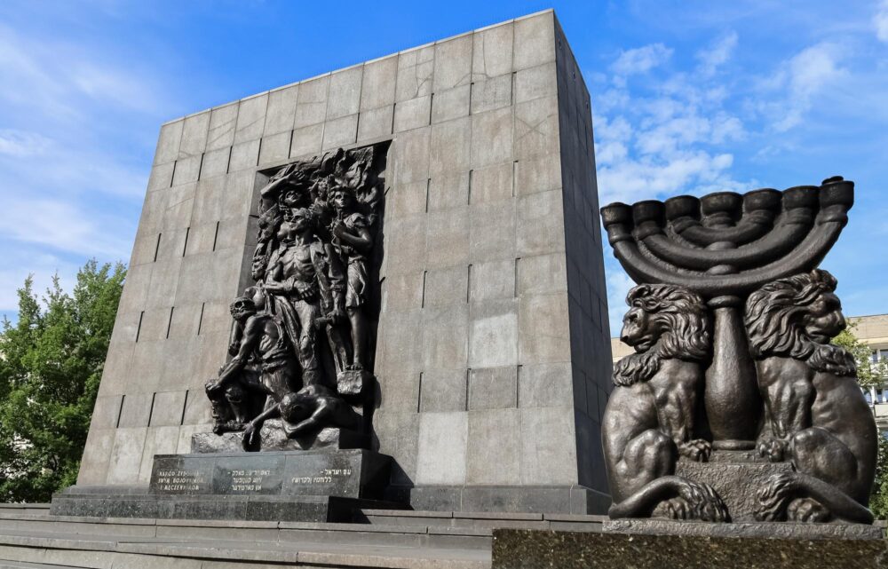 Le monument aux héros du ghetto
