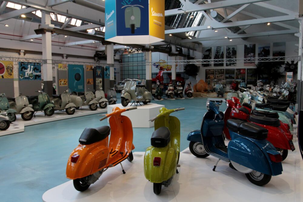 Le musée Piaggio près de Pise, Italie