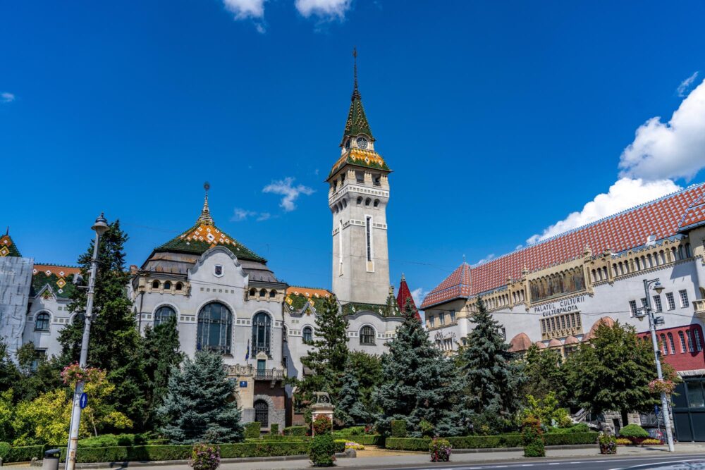 Le palais de culture de Targu Mures
