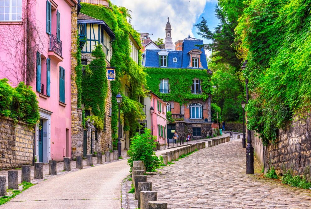Le quartier de Montmartre, Paris