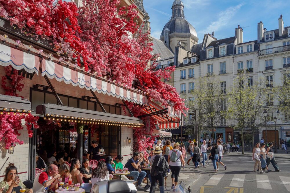 Le quartier du Marais, Paris