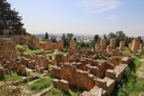 Le site archéologique de Carthage, Tunis, Tunisie