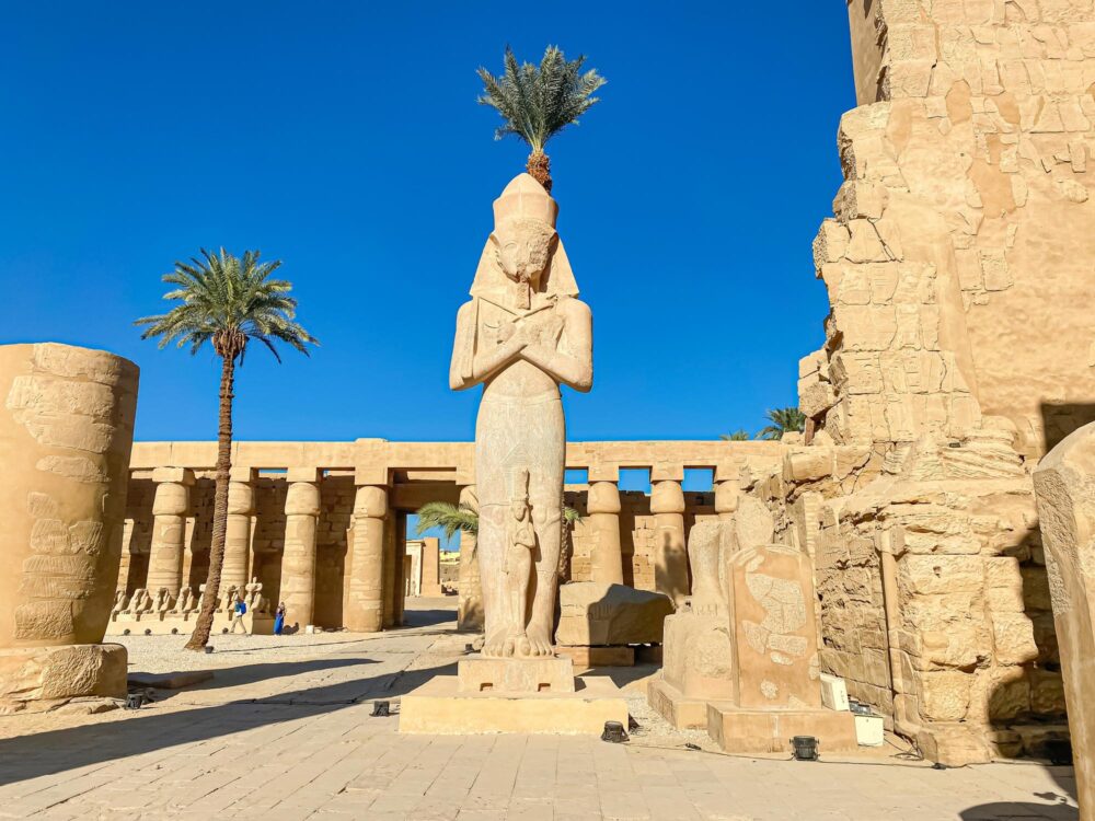 Le temple de Karnak, Louxor, Égypte