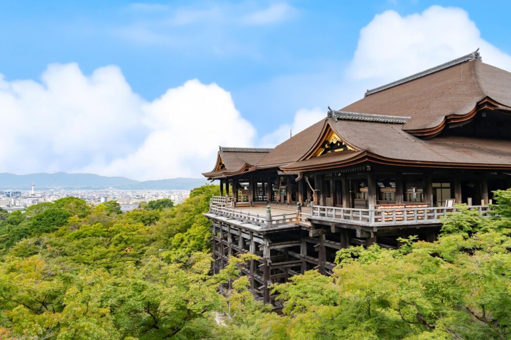 Le temple de Kiyomizu-dera