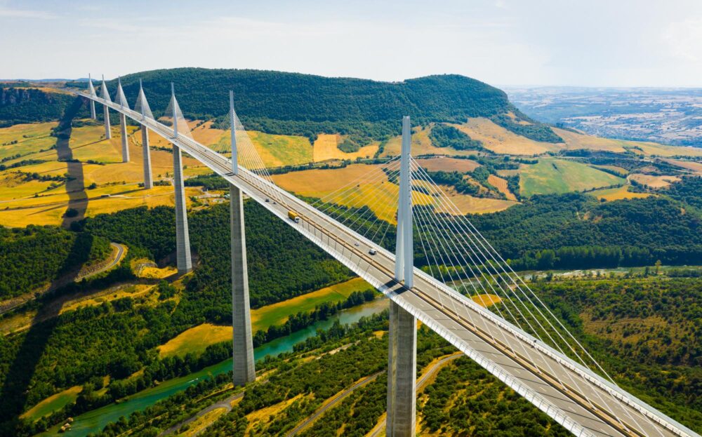 Le viaduc de Millau, Occitanie
