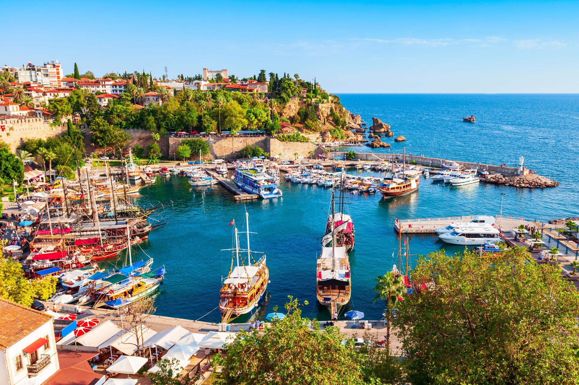 Le vieux port d'Antalya
