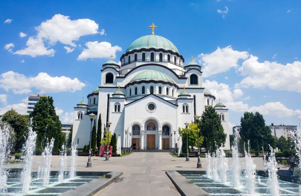 L'église Sveti Sava de Belgrade, Serbie