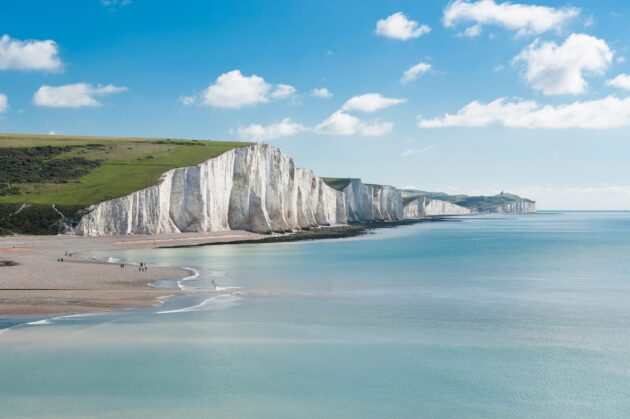 Les Falaises de Seven Sisters, Angleterre