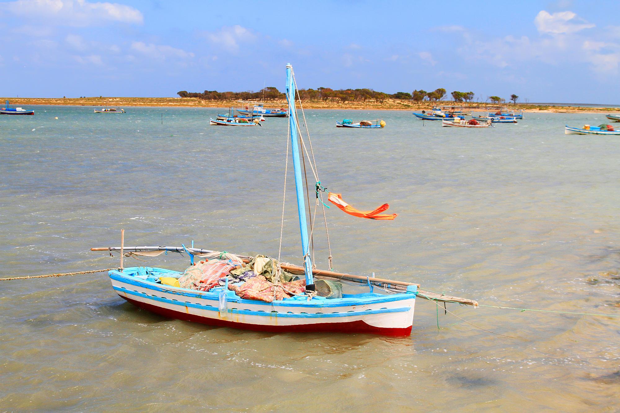 Les Îles de Kerkennah, Tunisie