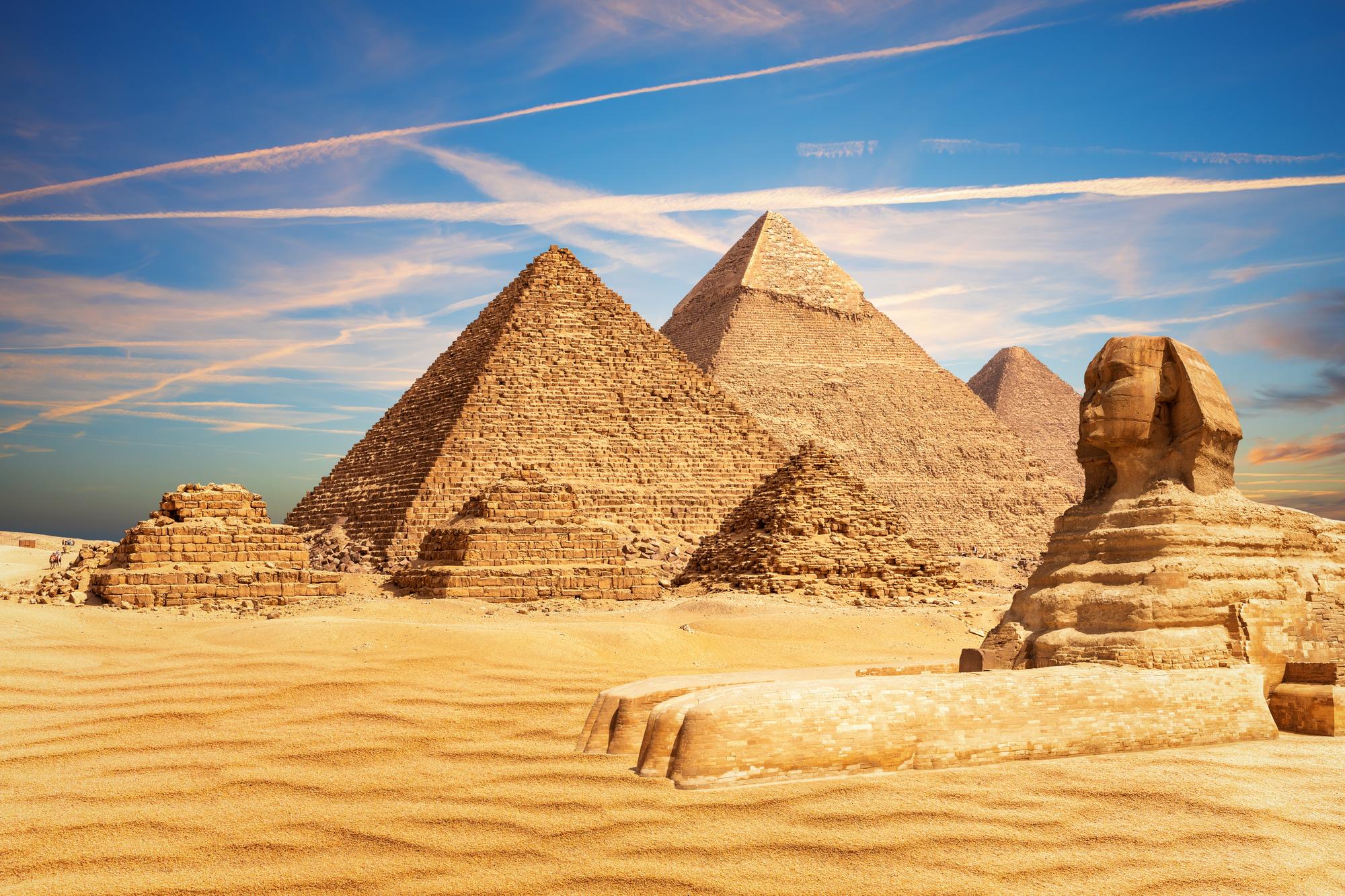 Les Pyramides de Gizeh, Égypte