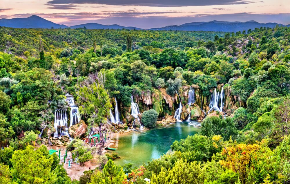 Les cascades de Kravica, Bosnie