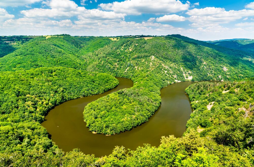 Les gorges de la Sioule, Auvergne