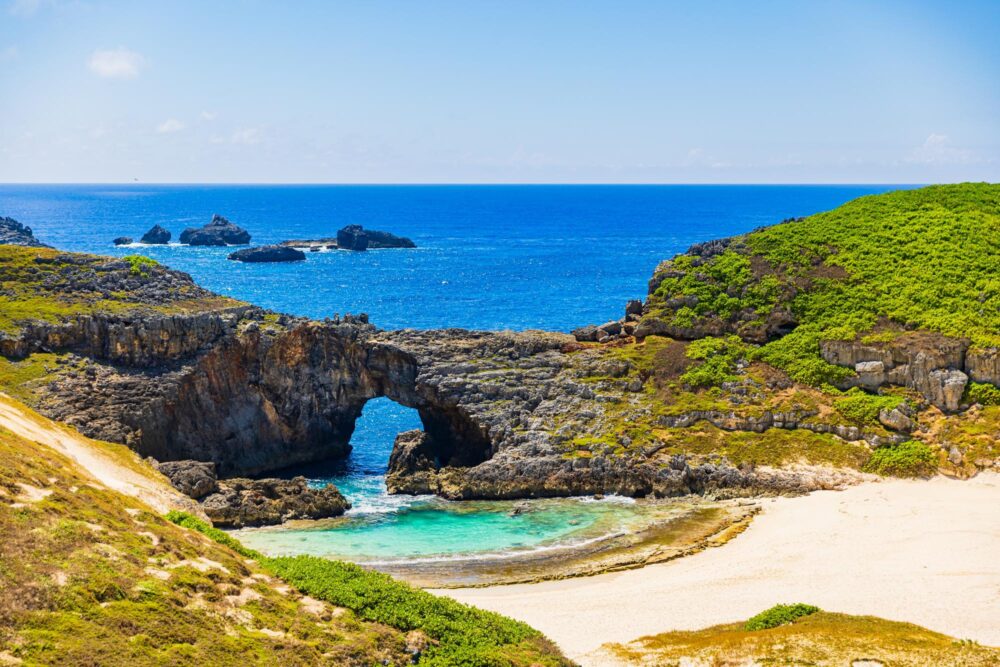 Les magnifiques paysages de Chichijima sur les îles Ogasawara au Japon