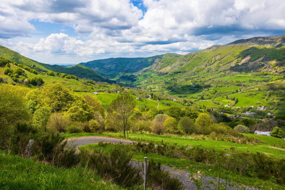 Les monts du Cantal, Auvergne