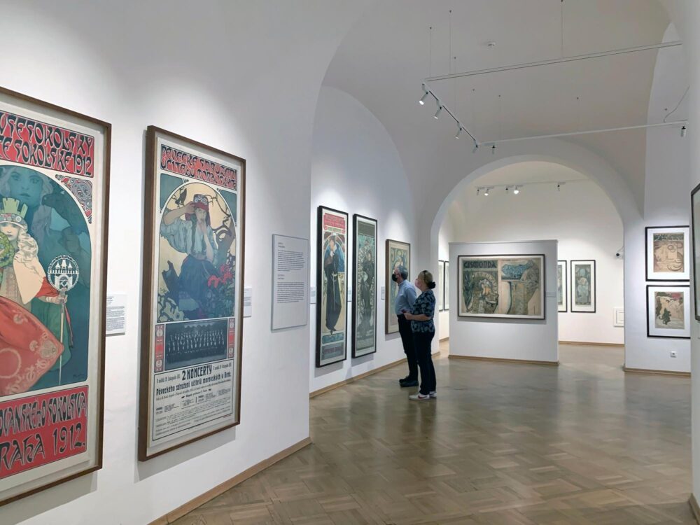 Les oeuvres d'Alphonse Mucha au musée Mucha de Prague