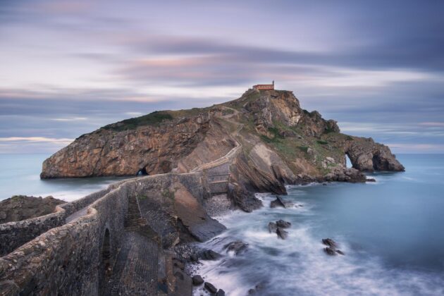 L'île San Juan de Gaztelugatxe, Bermeo, Espagne