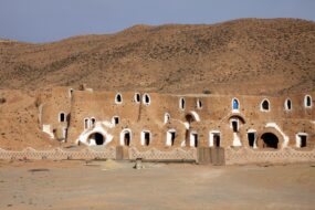 Maison troglodyte de Matmata,Tunisie