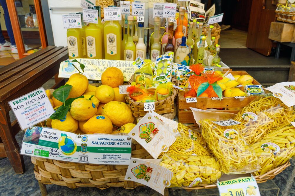 Marché local de la Côte Amalfitaine