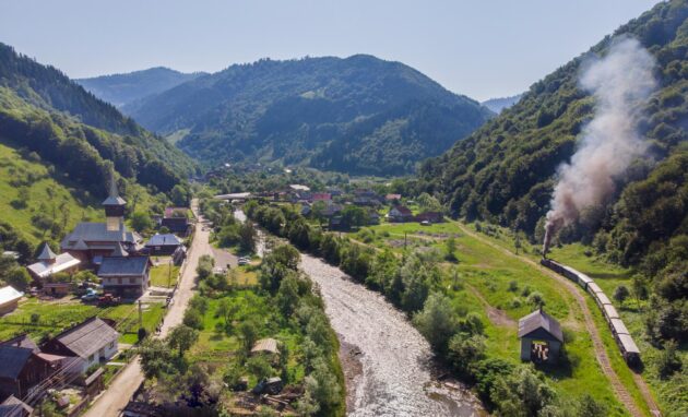 Mocănița de la Viseu de Sus, Roumanie