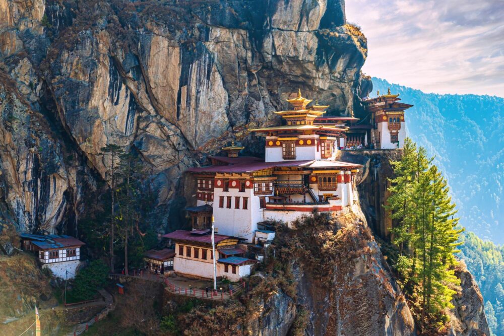 Monastère de Taktshang au Bhoutan