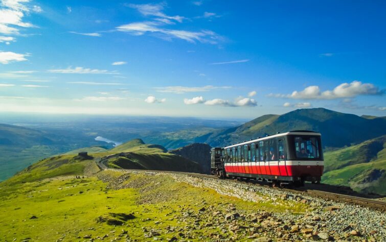 Mont Snowdon, Gwynedd, Angleterre
