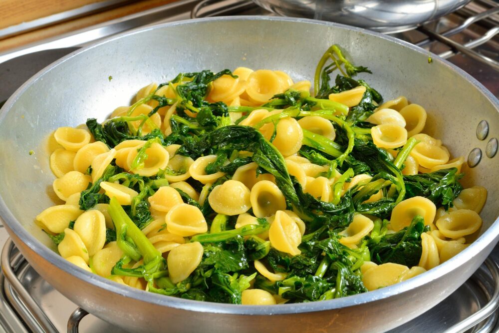 Orecchiette con cime di rapa